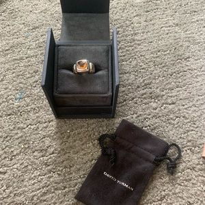 David yurman citrine ring size 4